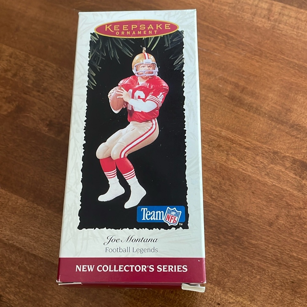 Joe Montana Keepsake Ornament